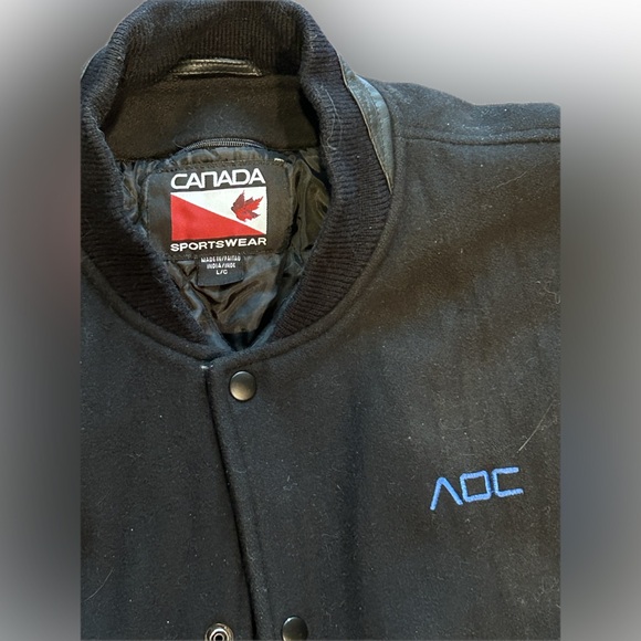 Black Baseball jacket - Picture 2 of 5